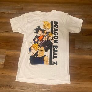 Dragon Ball Z White Graphic Tee